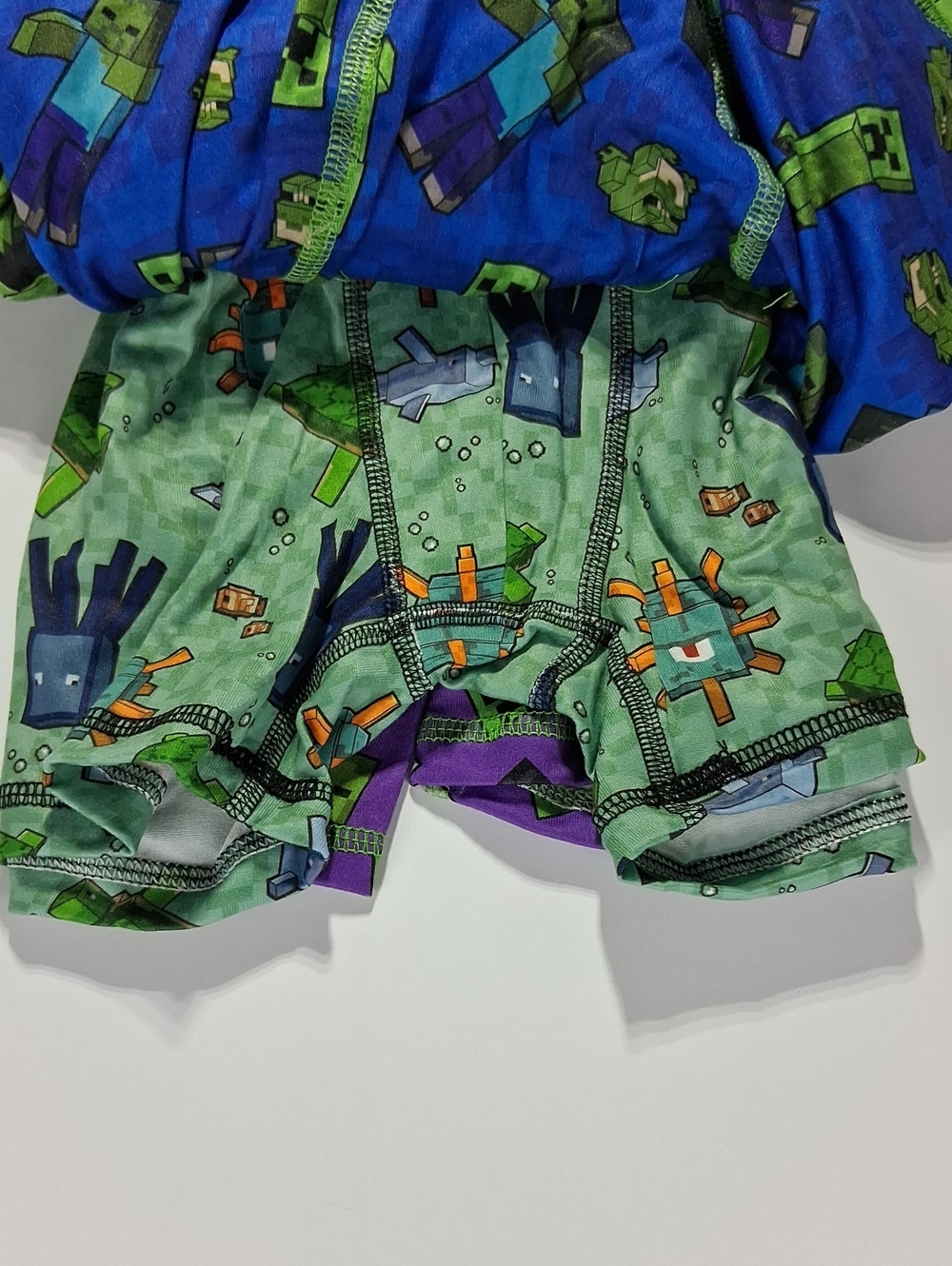 Boys Minecraft Boxer Briefs Size 8 Medium 4 Pack NWT - Picture 7 of 10